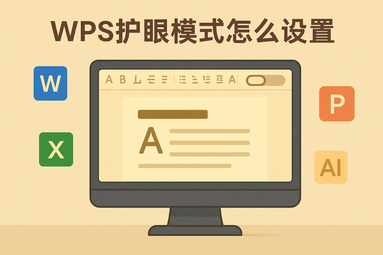 WPS护眼模式怎么设置