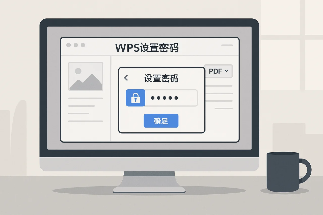 WPS设置密码