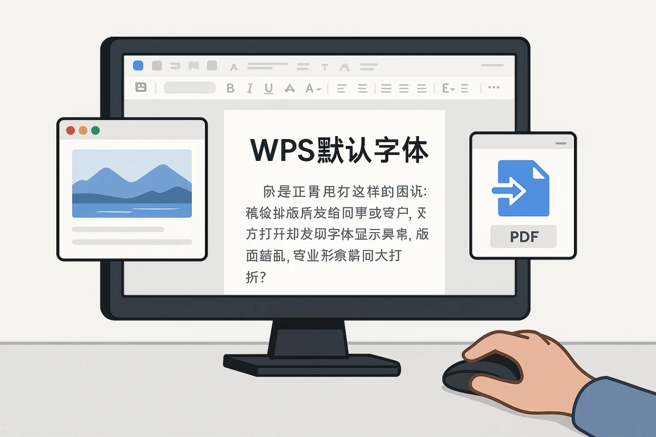 WPS默认字体