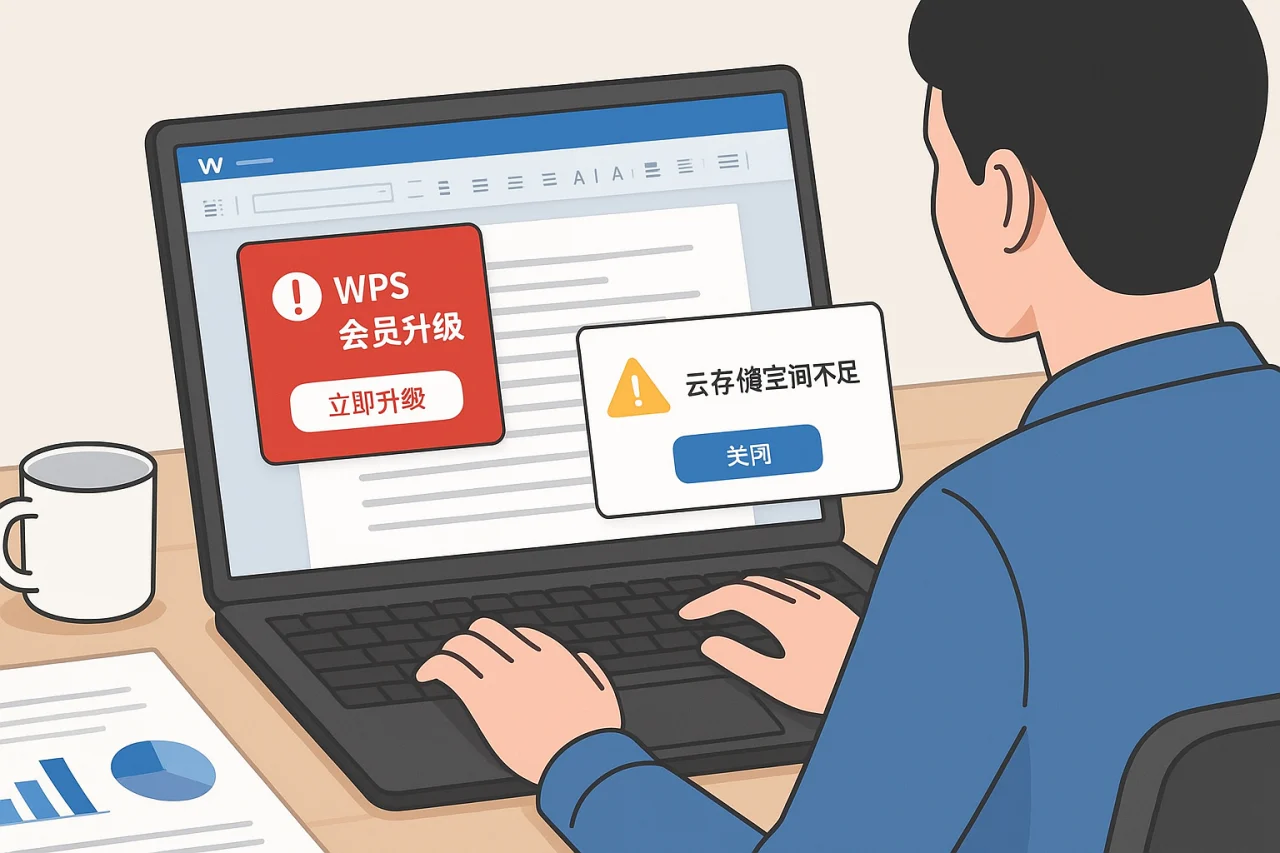 WPS关闭弹窗提醒