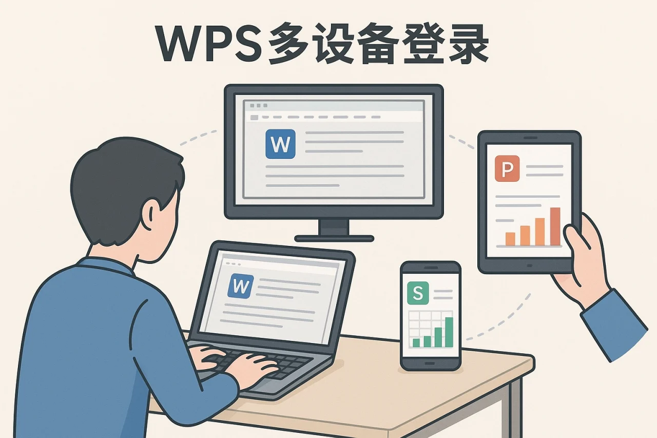 WPS多设备登录