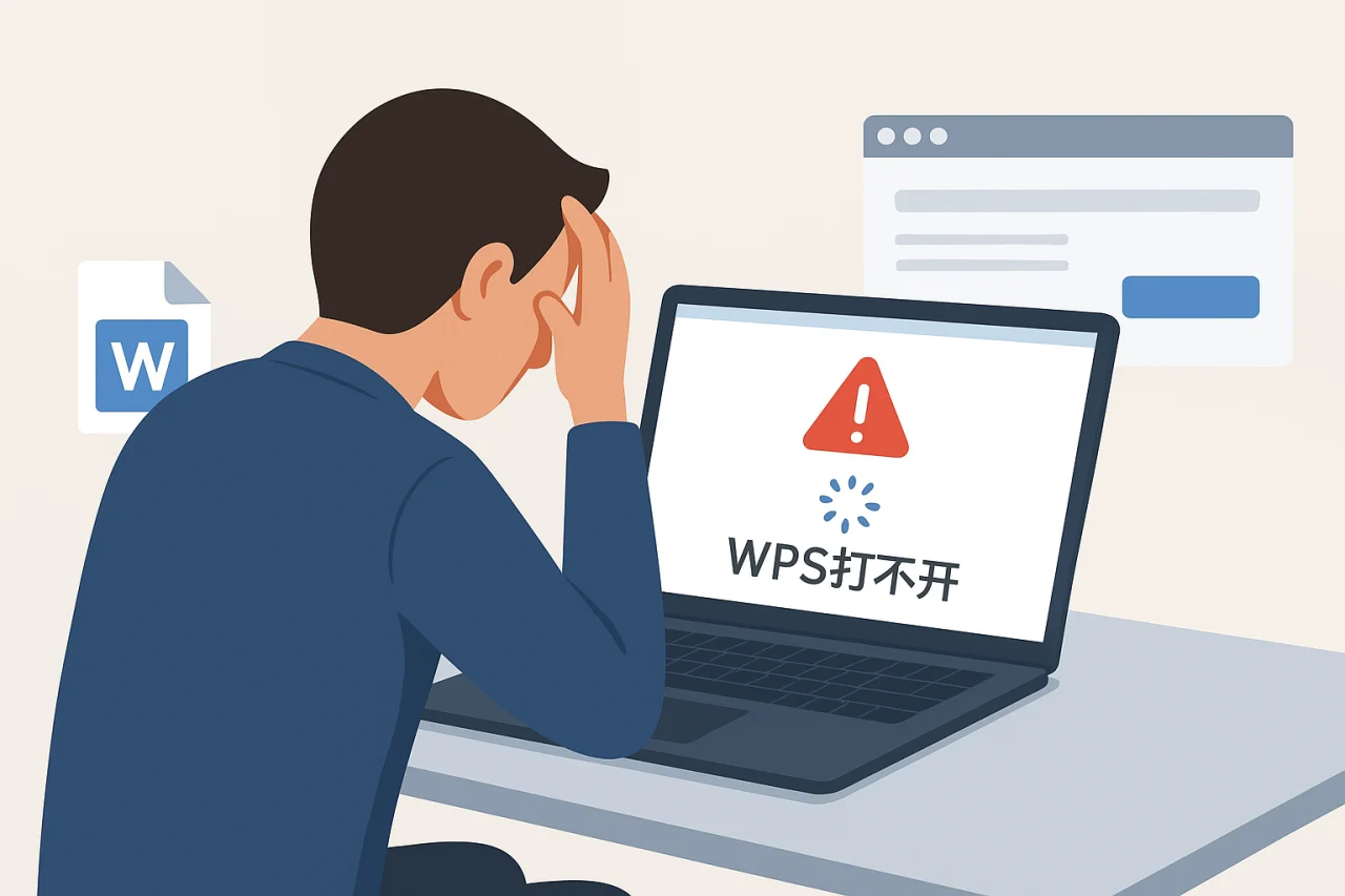 WPS打不开