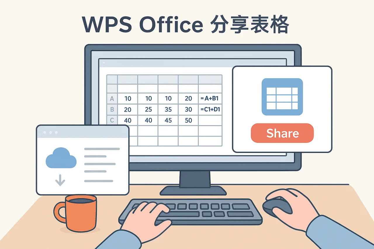 WPS Office分享表格