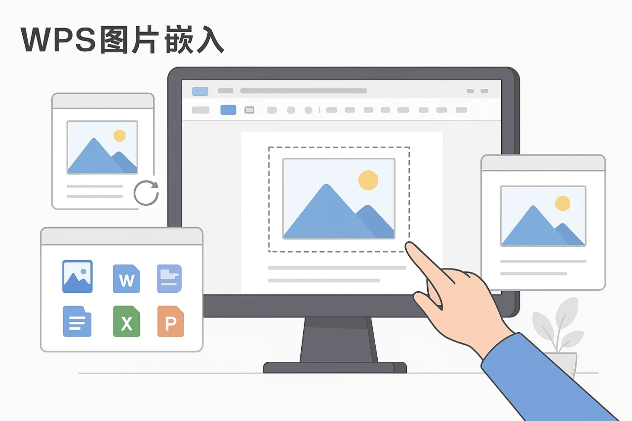 WPS图片嵌入