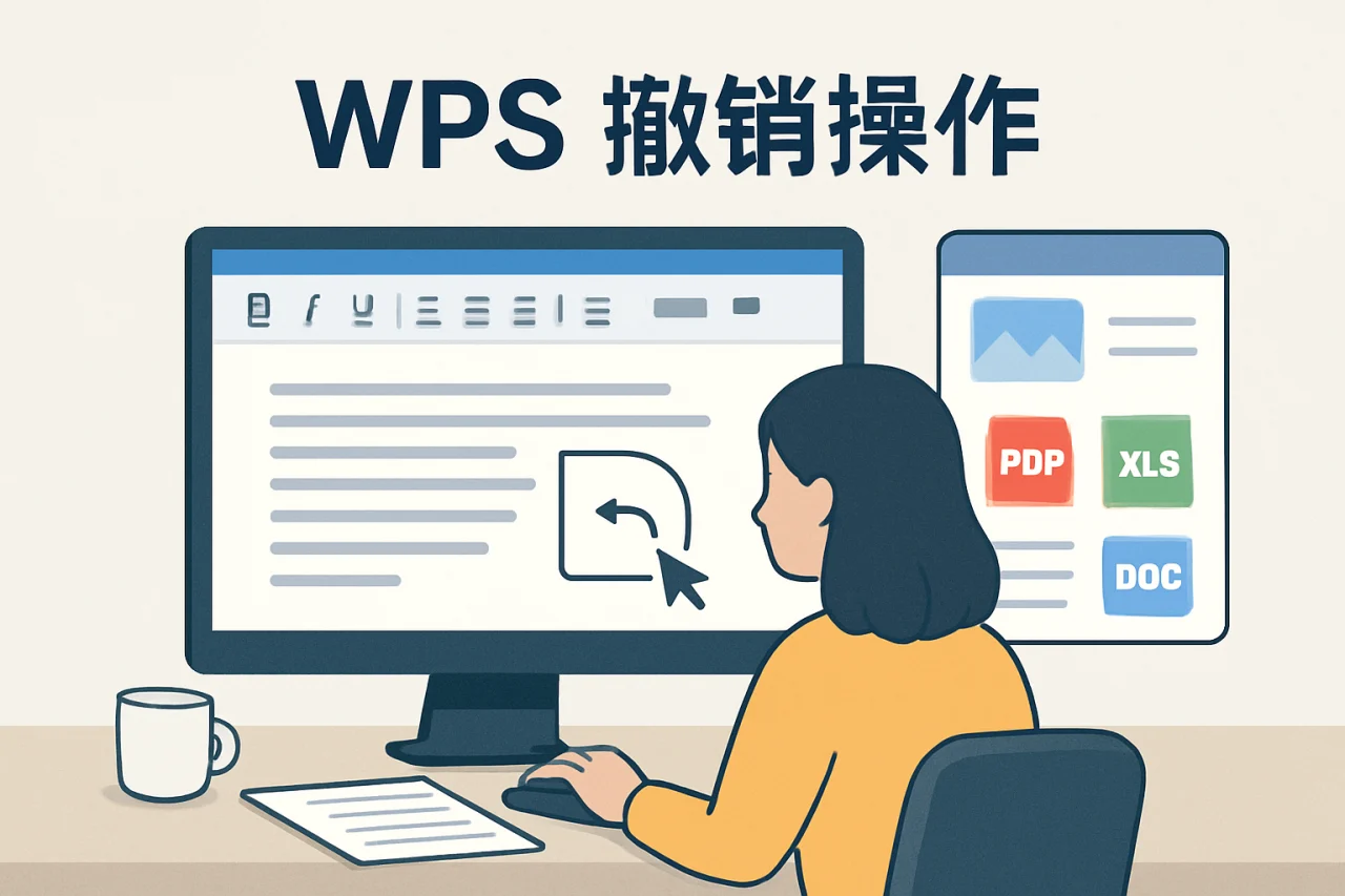 WPS撤销操作