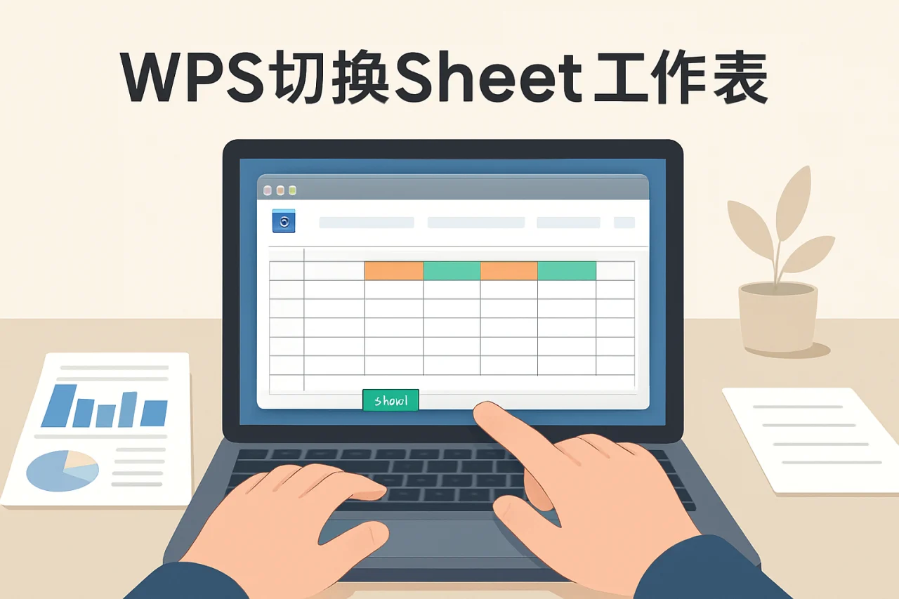 WPS切换Sheet工作表