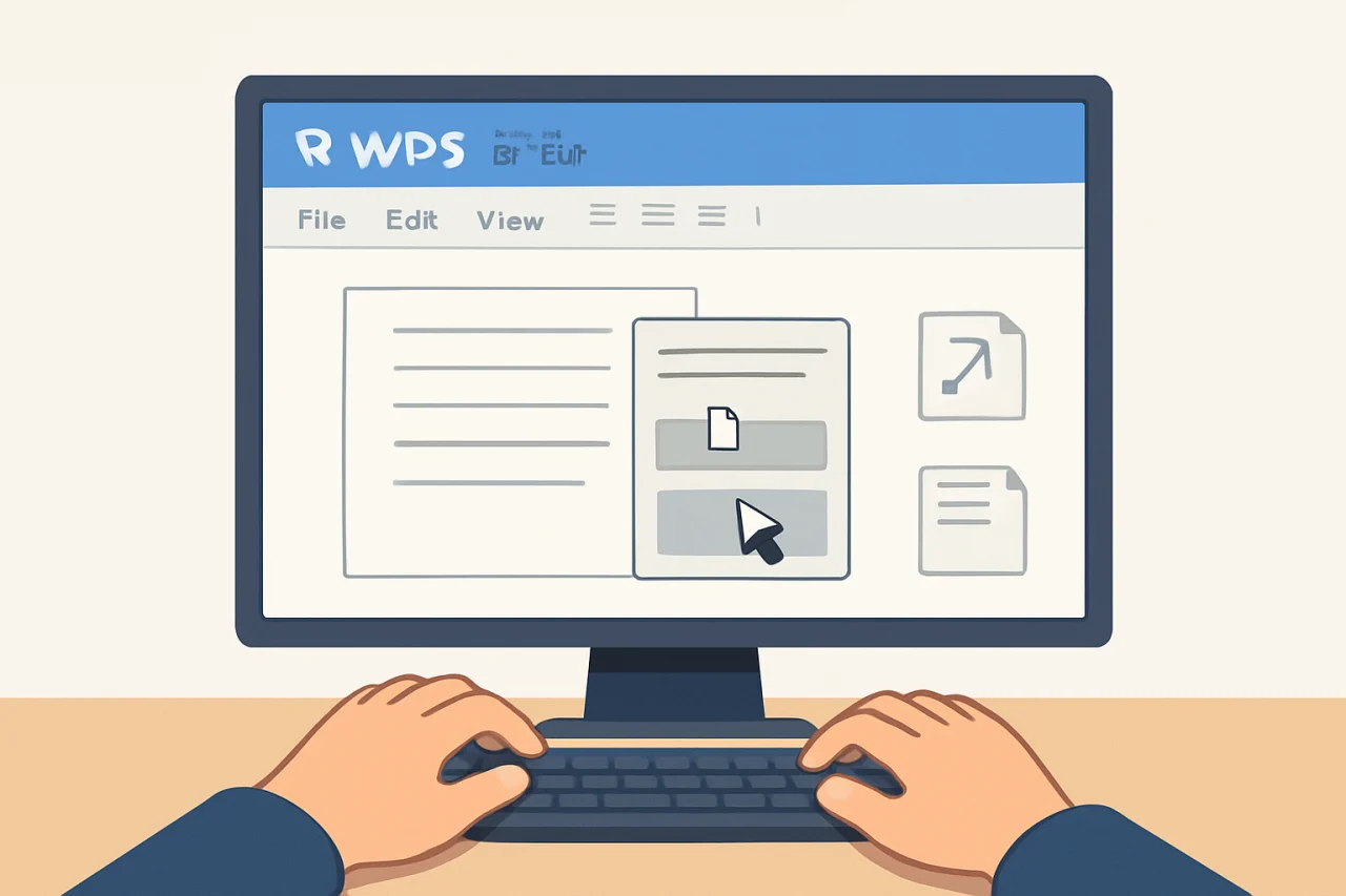 WPS调整纸张方向