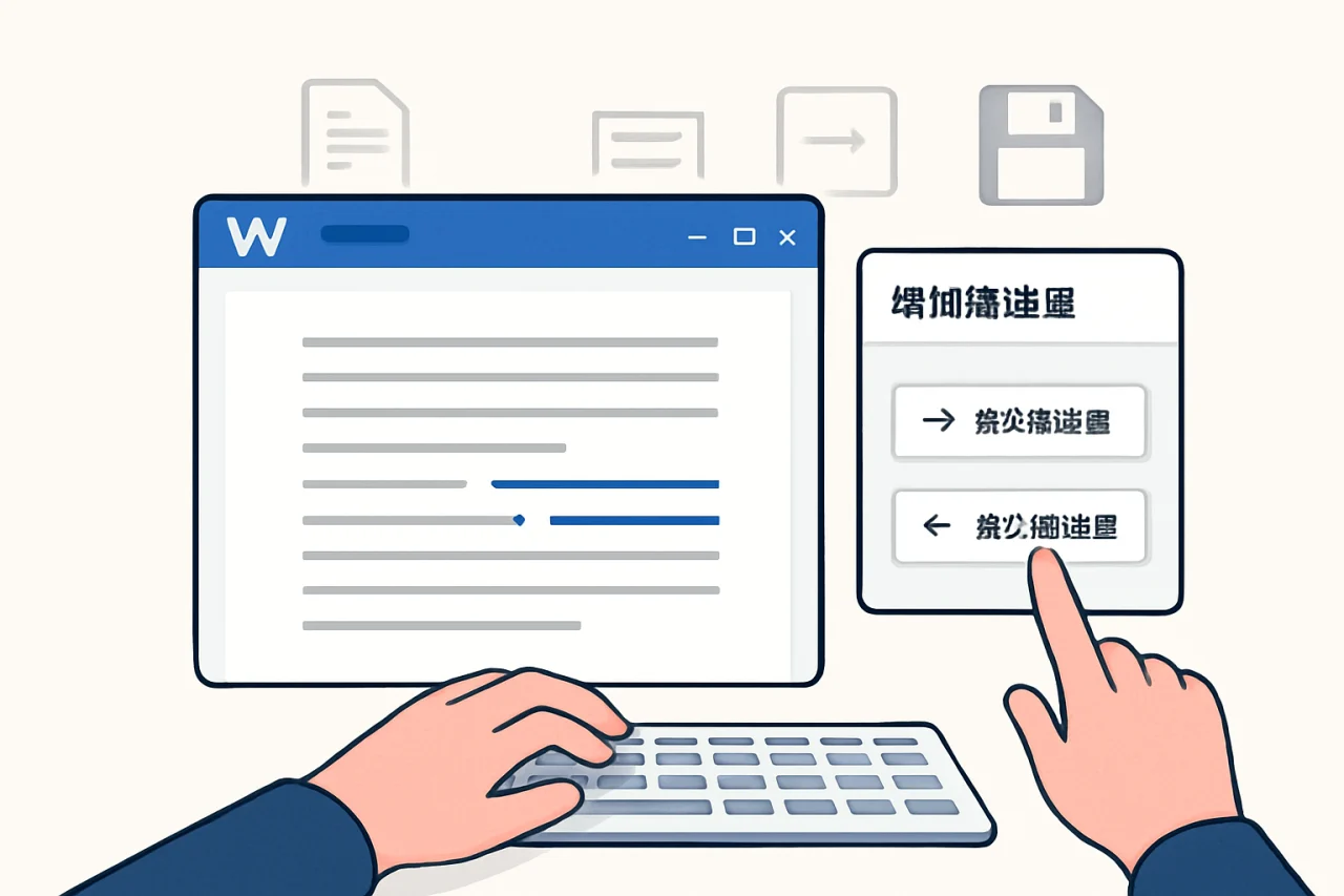 WPS增加/减少缩进量