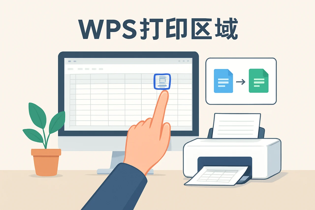 WPS打印区域