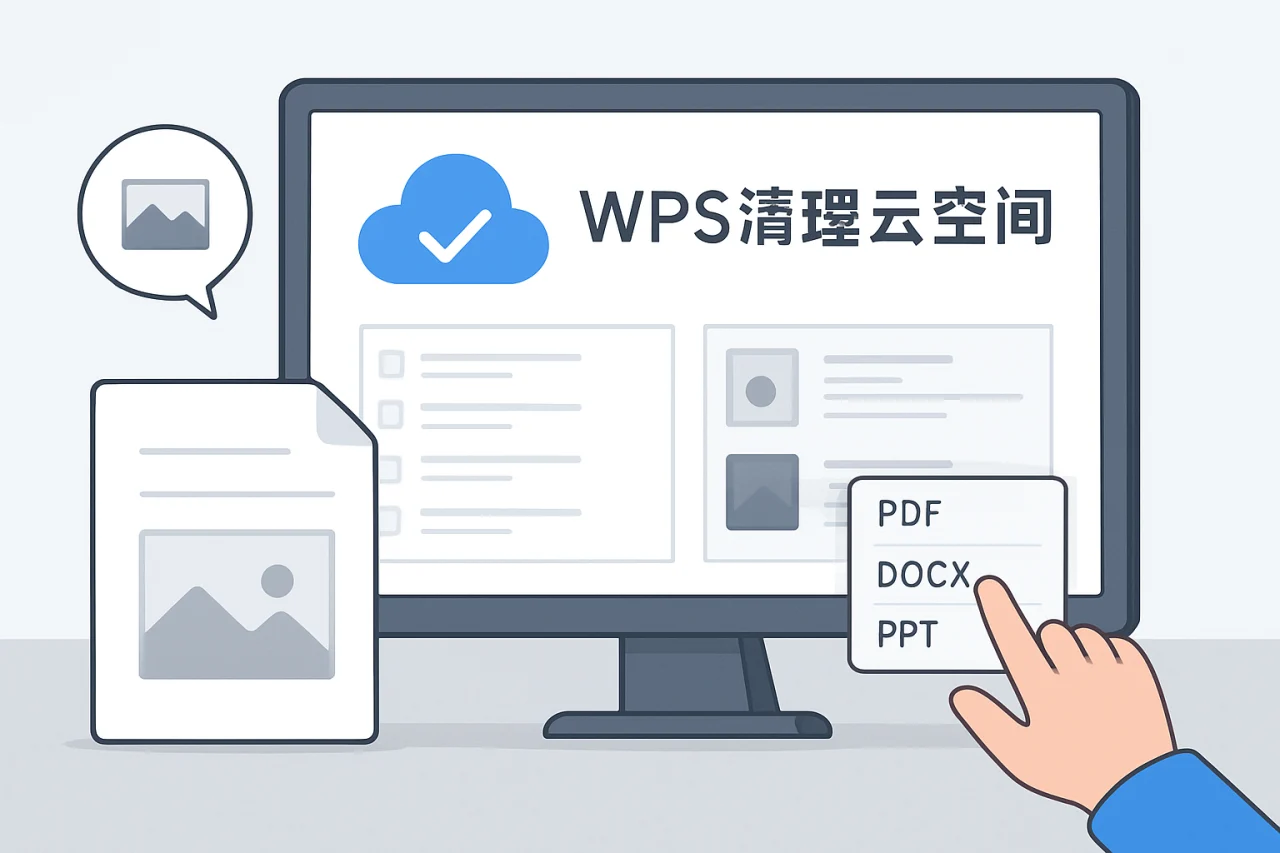 WPS清理云空间