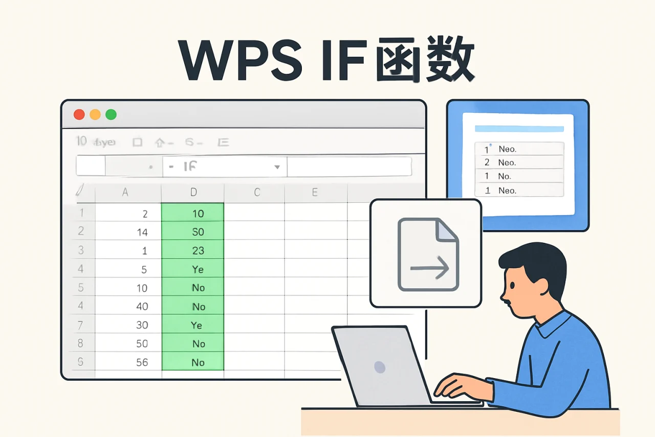 WPS IF函数