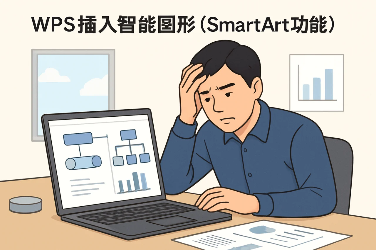 WPS插入智能图形（SmartArt功能）