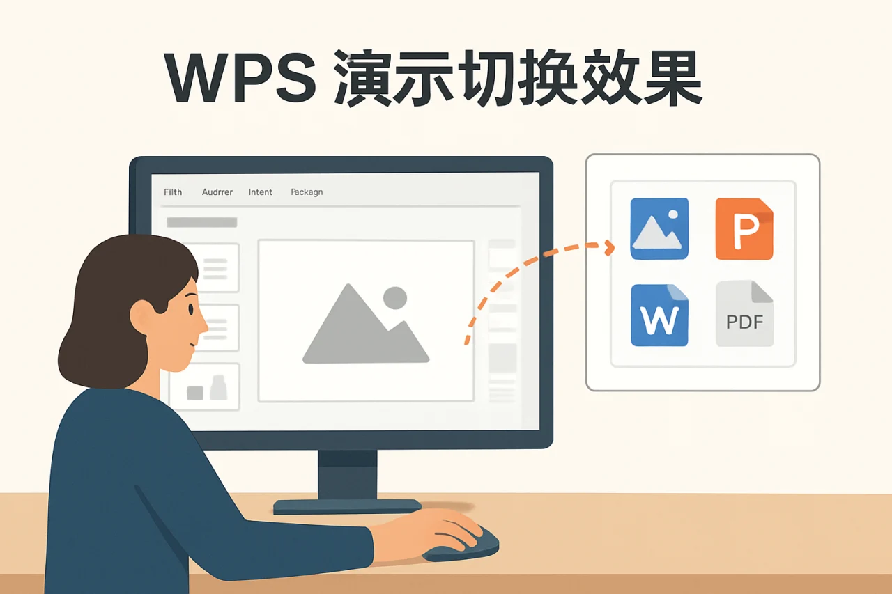 WPS 演示切换效果