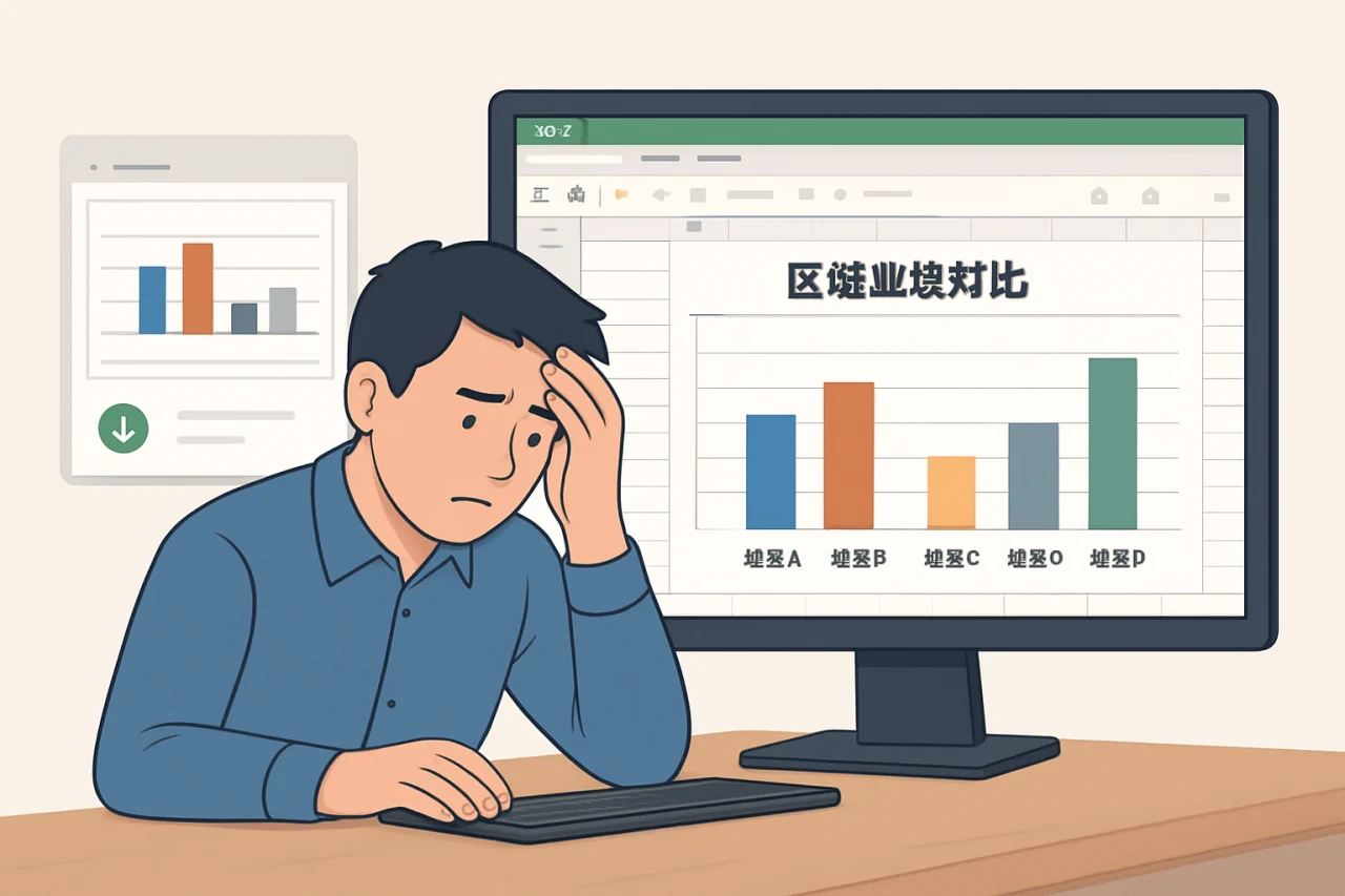 WPS表制作柱状图