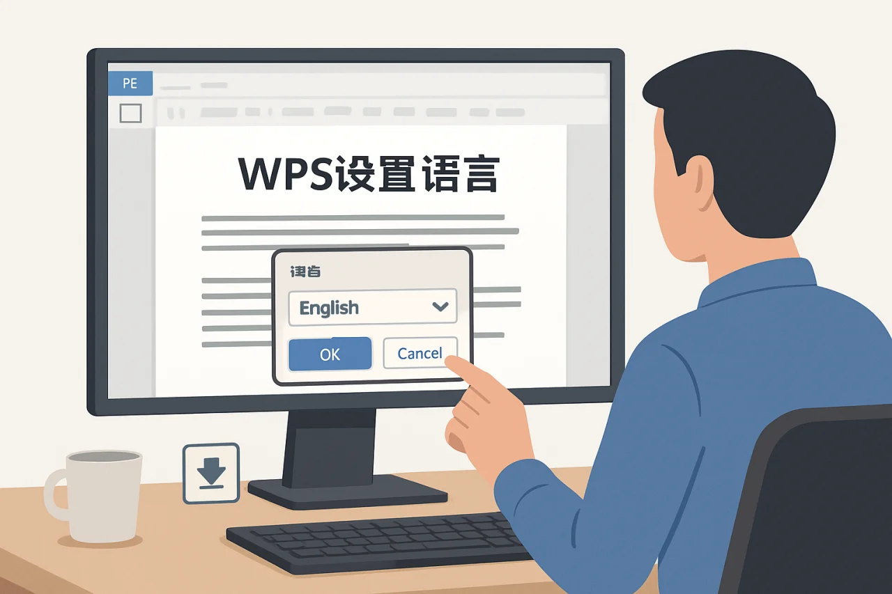 WPS设置语言