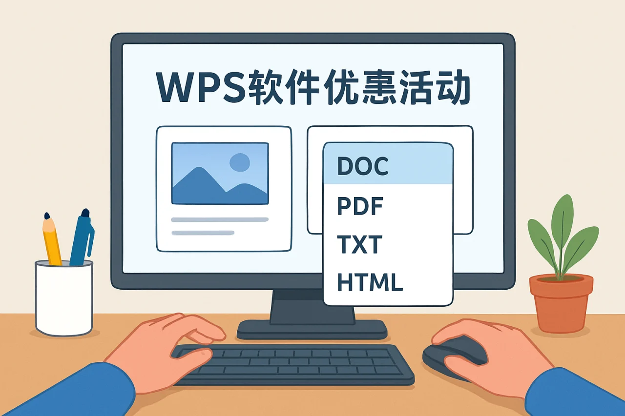 wps软件优惠活动