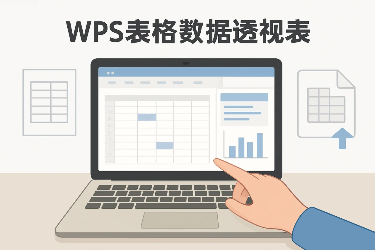 wps表格数据透视表