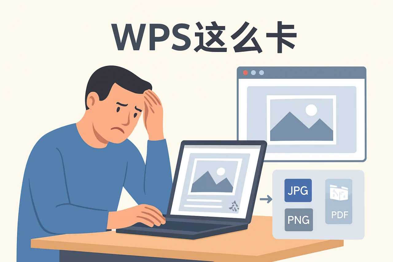wps这么卡