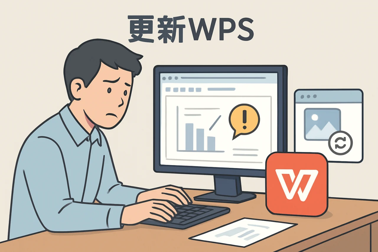 更新wps