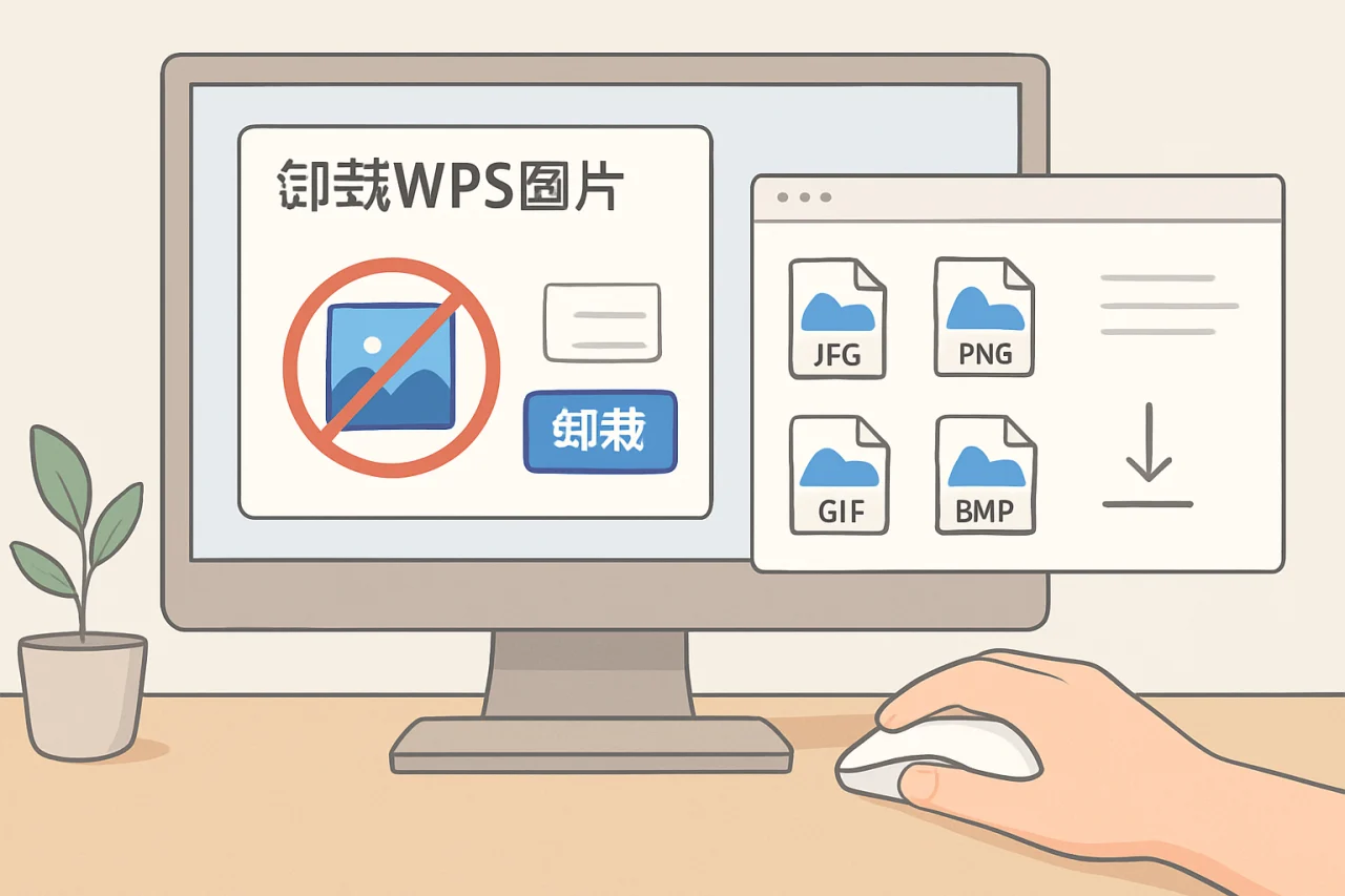 卸载wps图片