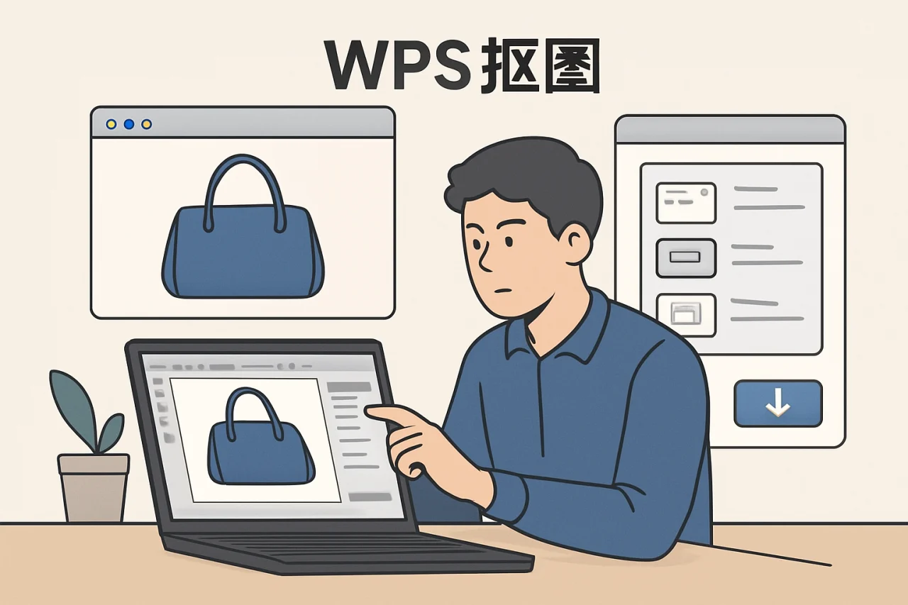wps抠图