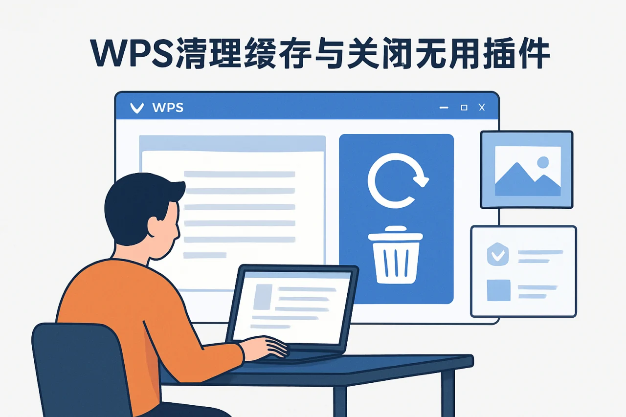 WPS清理缓存与关闭无用插件