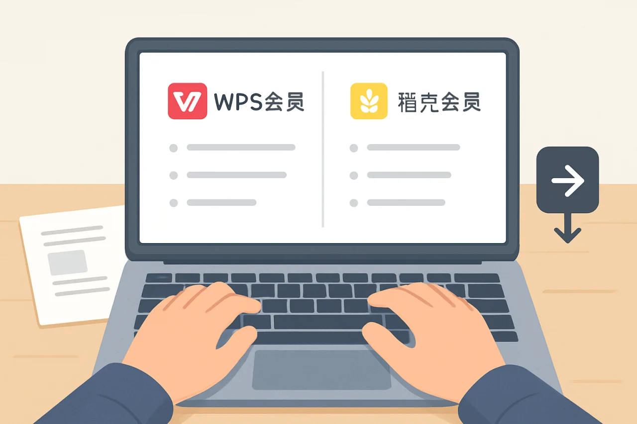 WPS会员与稻壳会员区别
