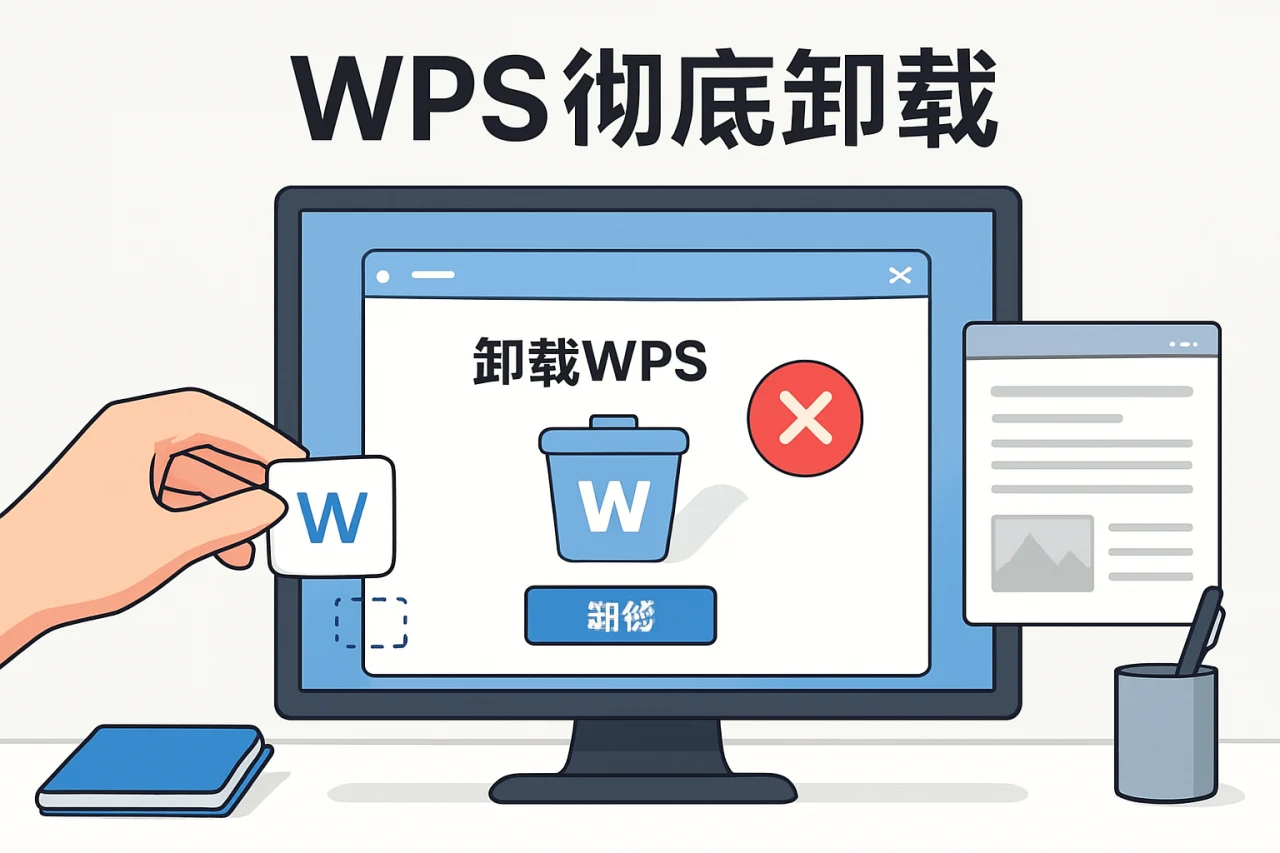 WPS彻底卸载