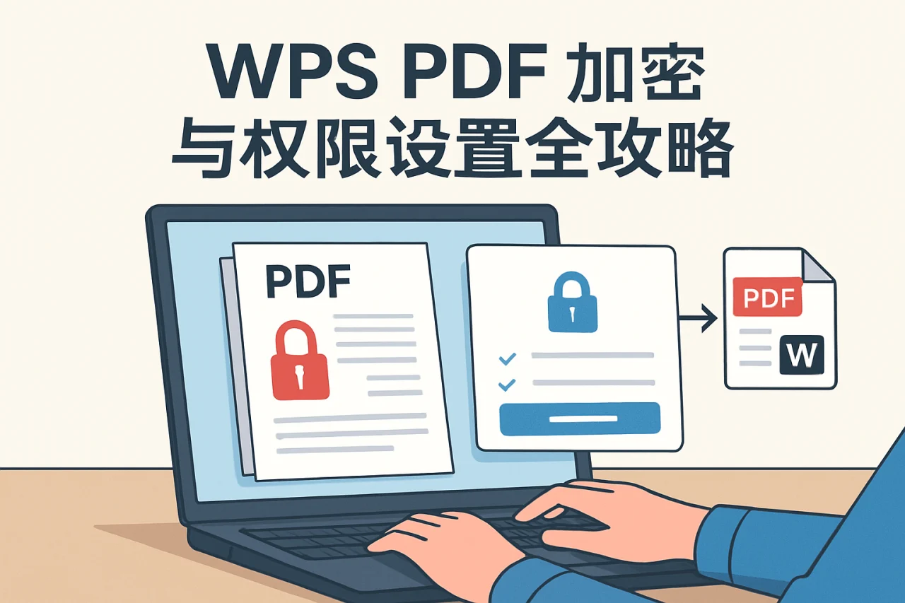 WPS PDF 加密与权限设置全攻略
