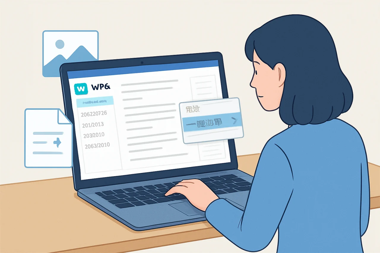 WPS查看历史版本并一键还原全攻略