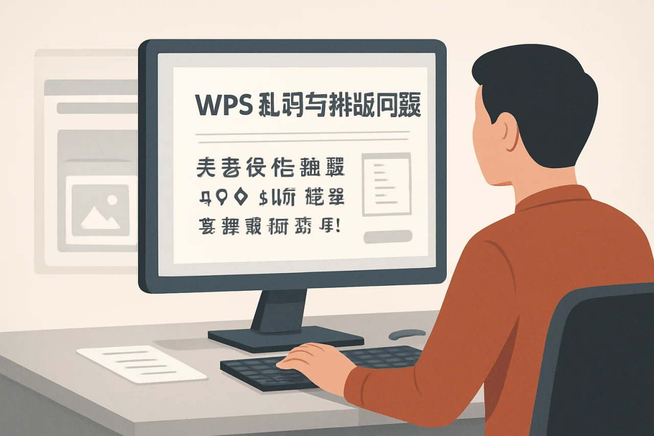 WPS乱码与排版问题