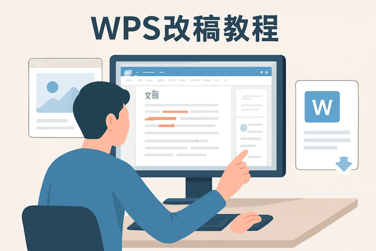 WPS改稿教程