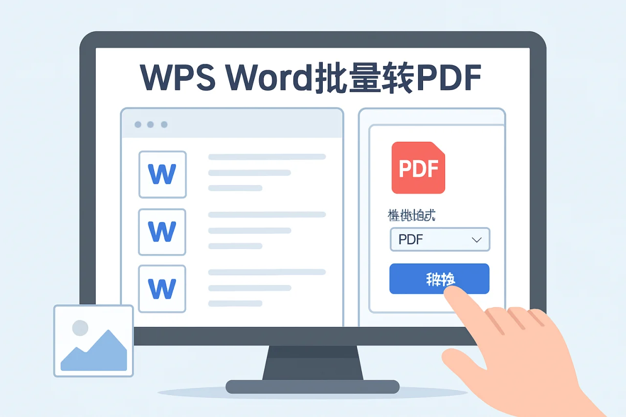 WPS Word批量转PDF