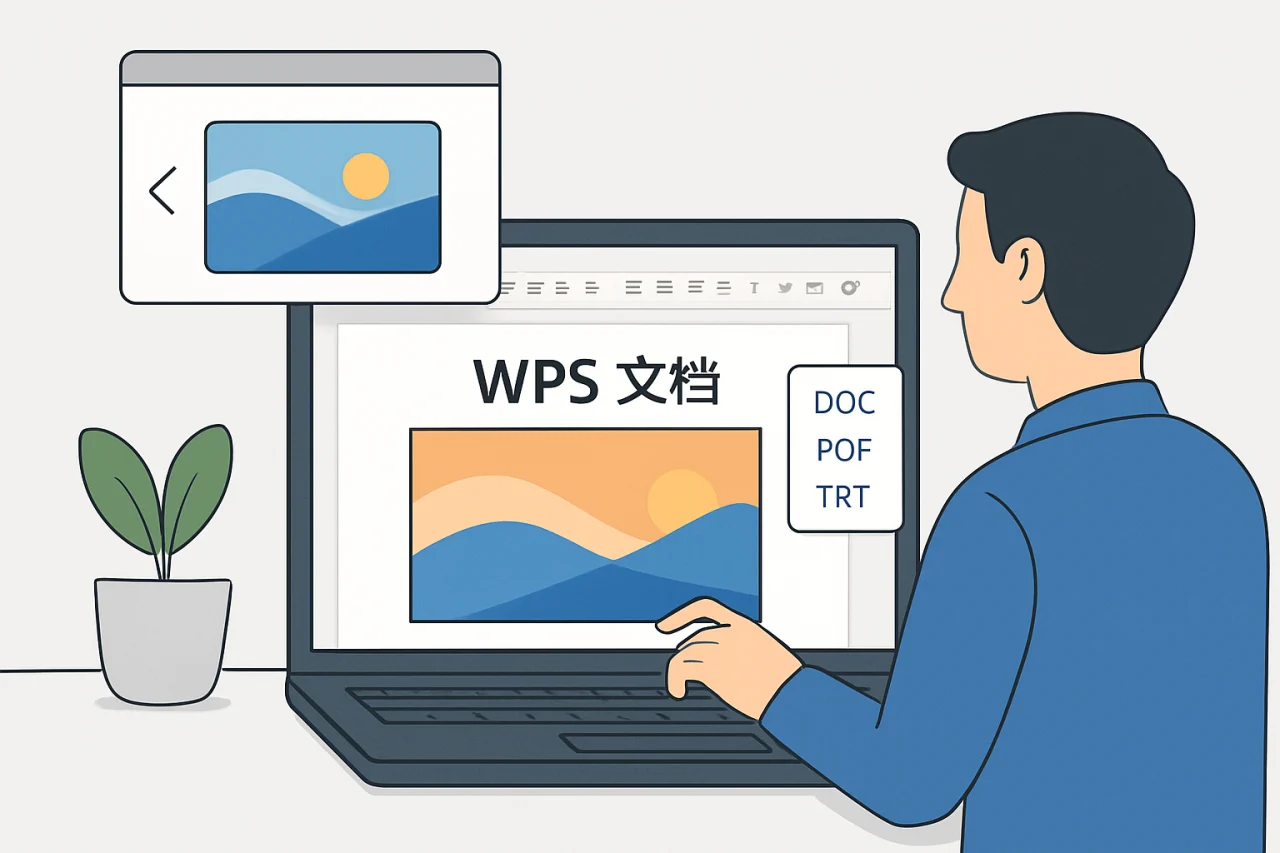 WPS 文档背景图