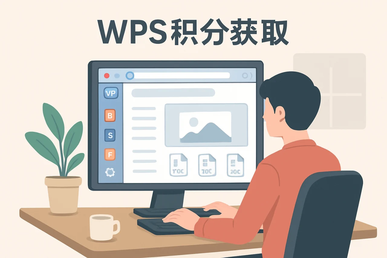 WPS积分获取