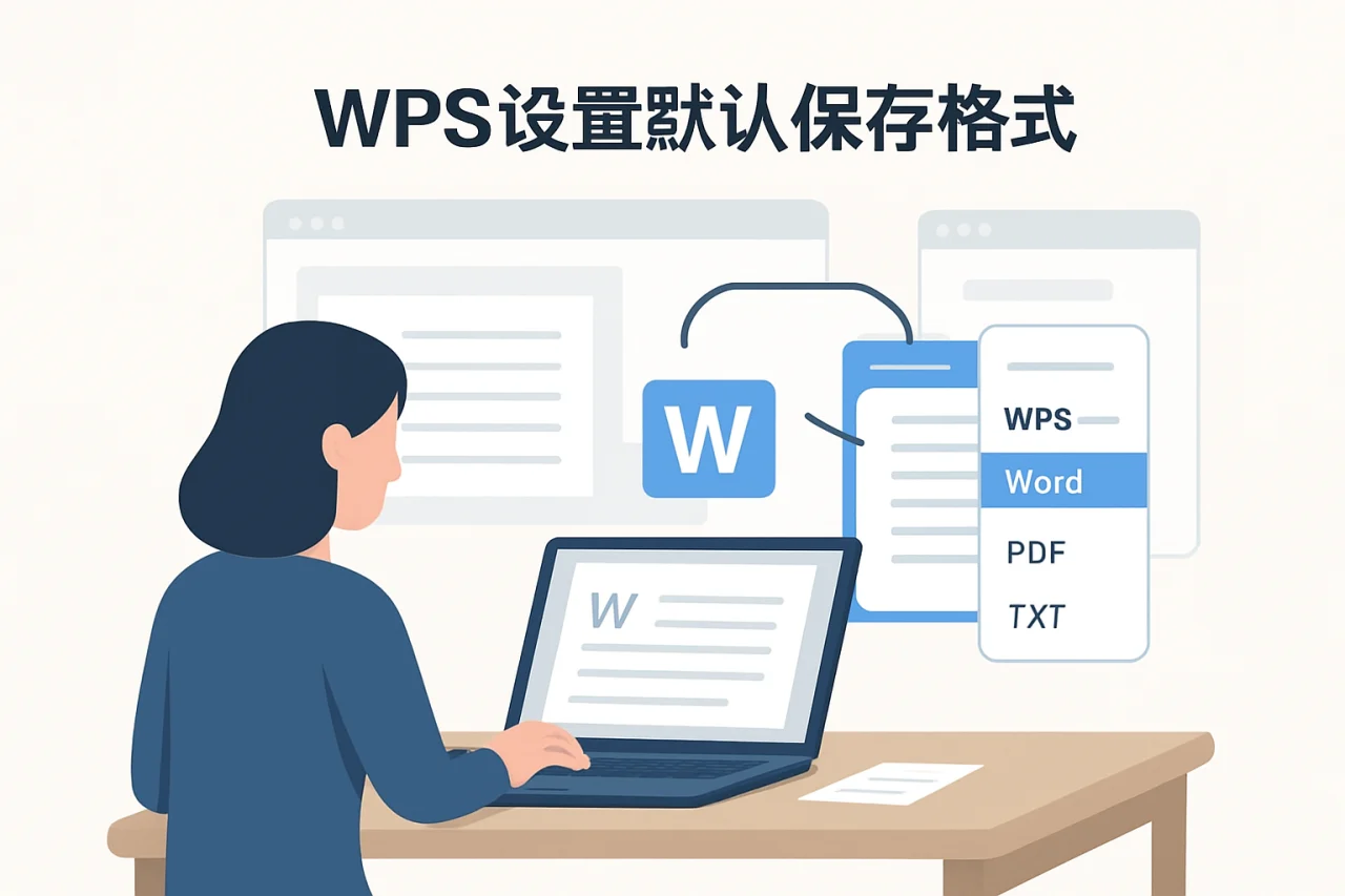 WPS设置默认保存格式