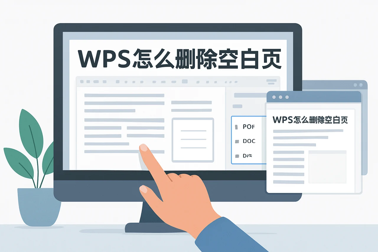 wps怎么删除空白页