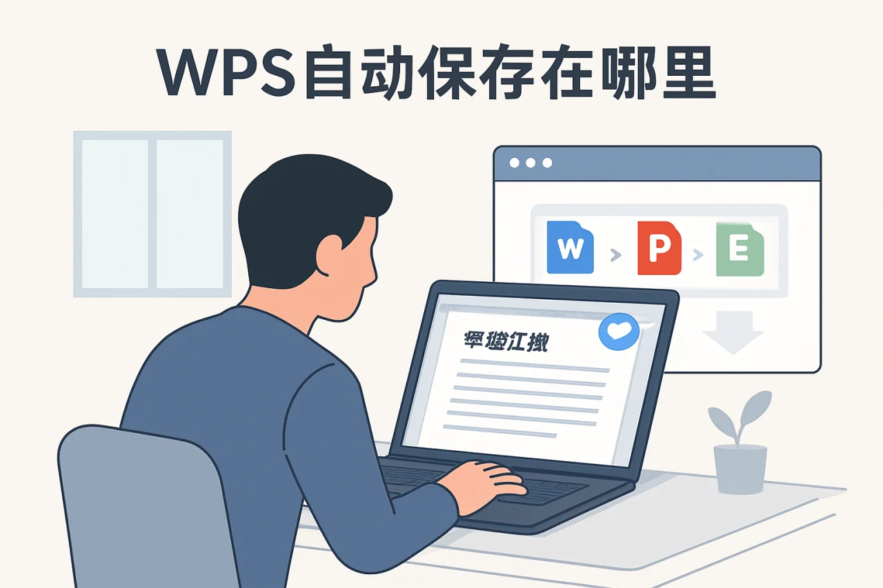 wps自动保存在哪里