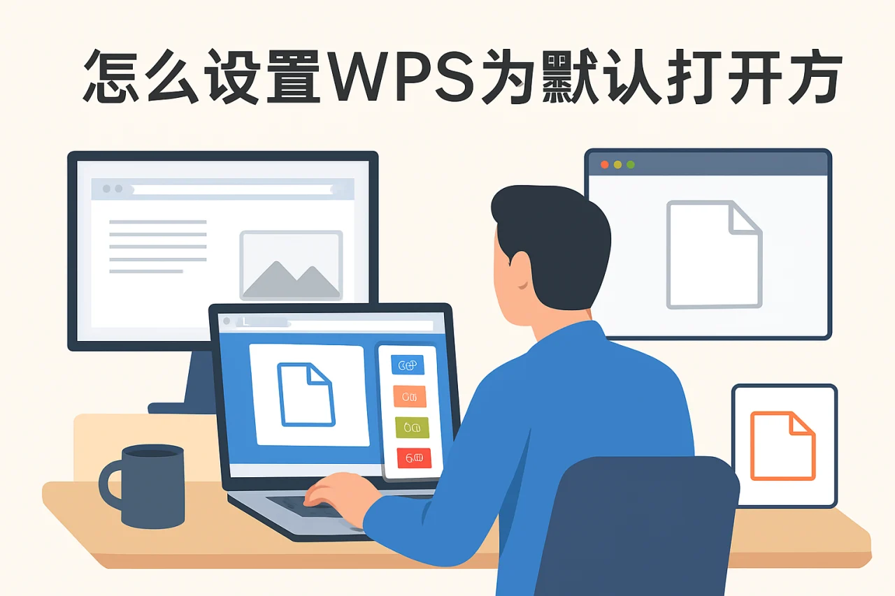 怎么设置wps为默认打开方式
