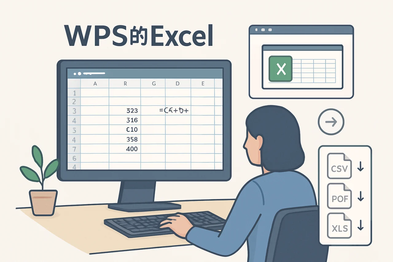 wps的excel