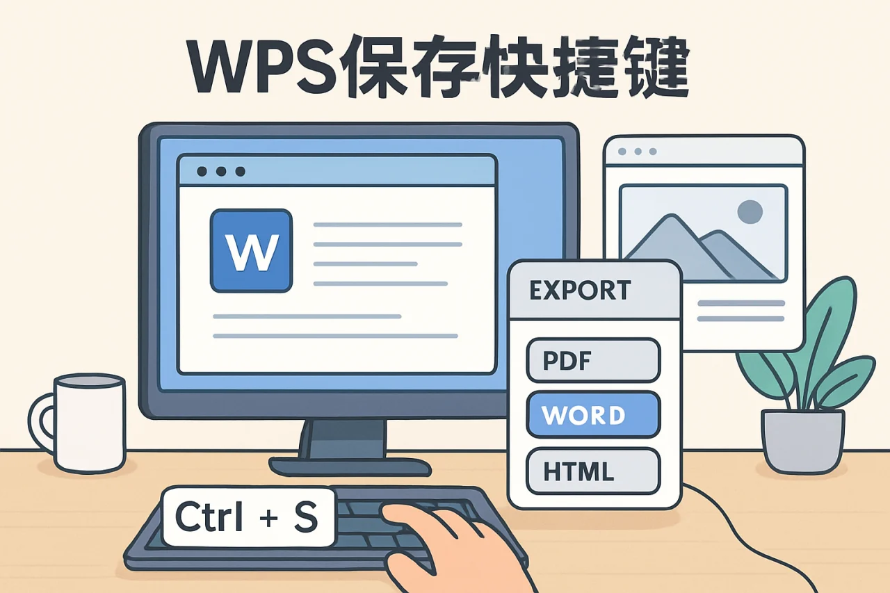 wps保存快捷键