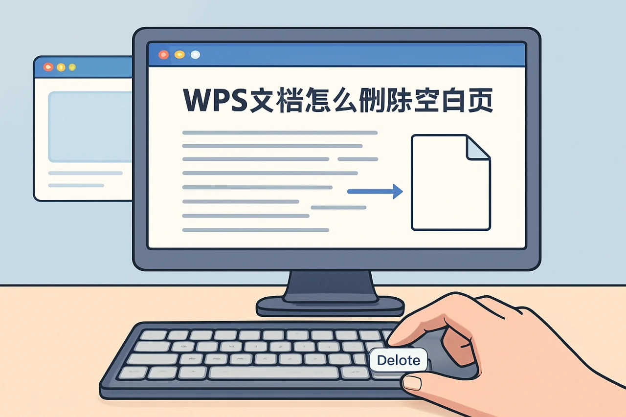wps文档怎么删除空白页