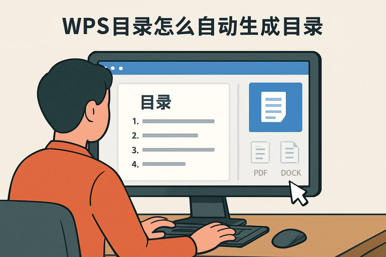 wps目录怎么自动生成目录