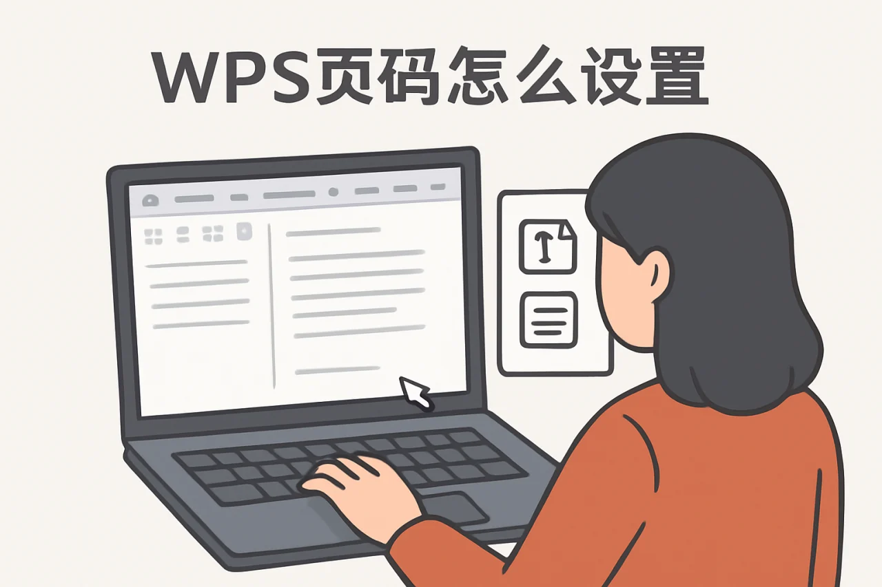wps页码怎么设置