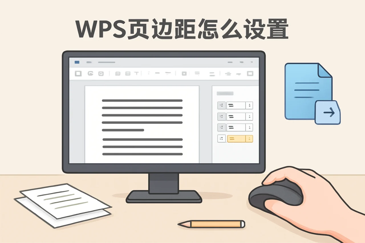 wps页边距怎么设置