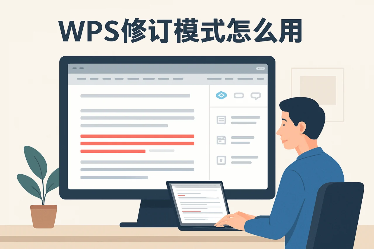 wps修订模式怎么用