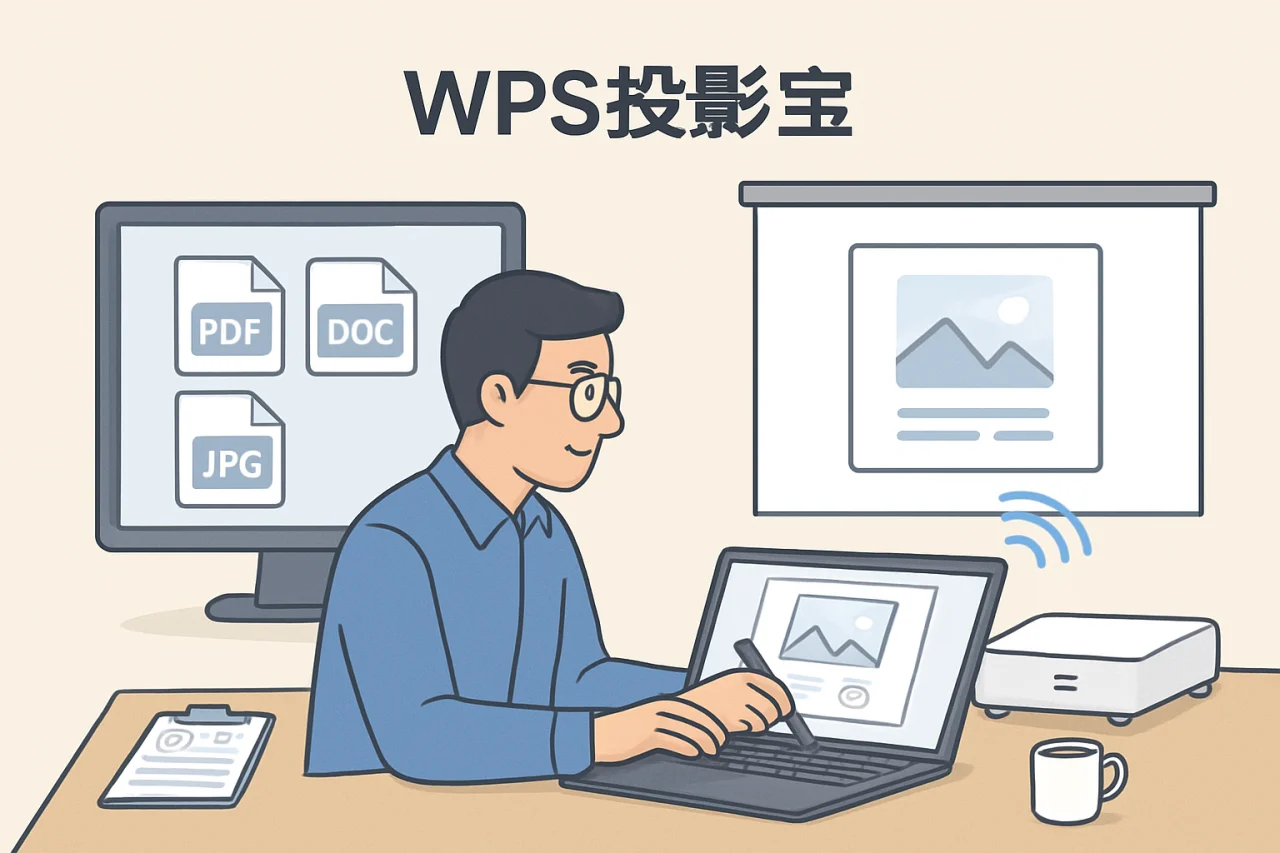 wps投影宝