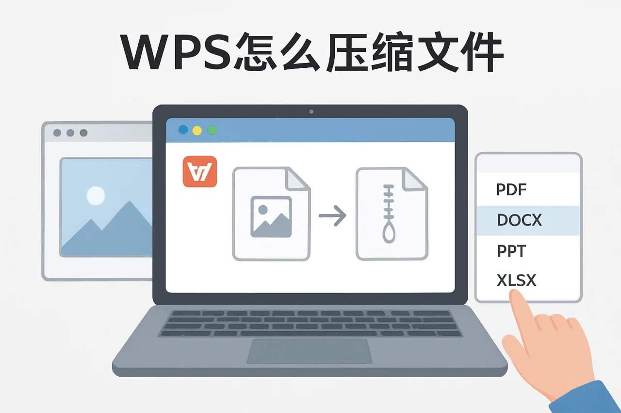 wps怎么压缩文件