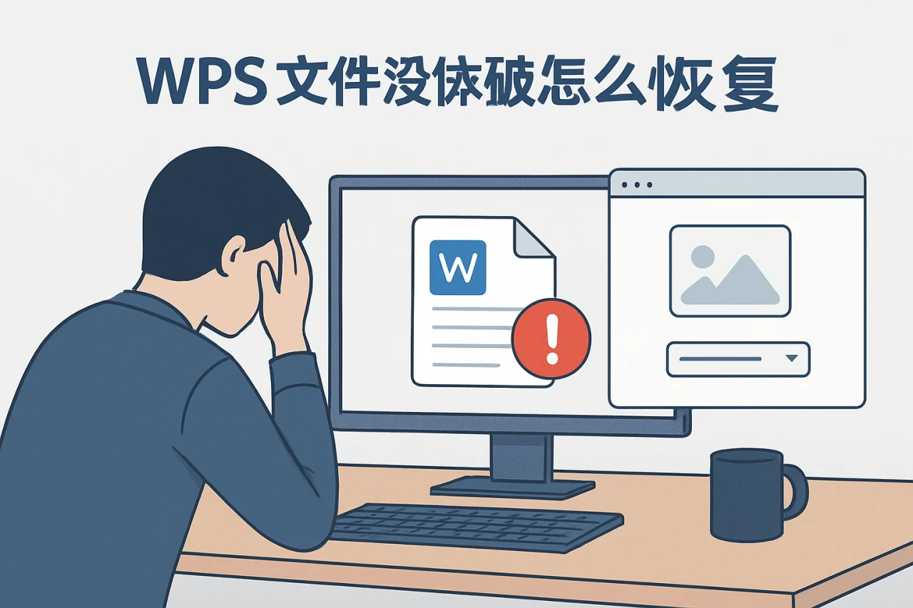 wps文件没有保存怎么恢复