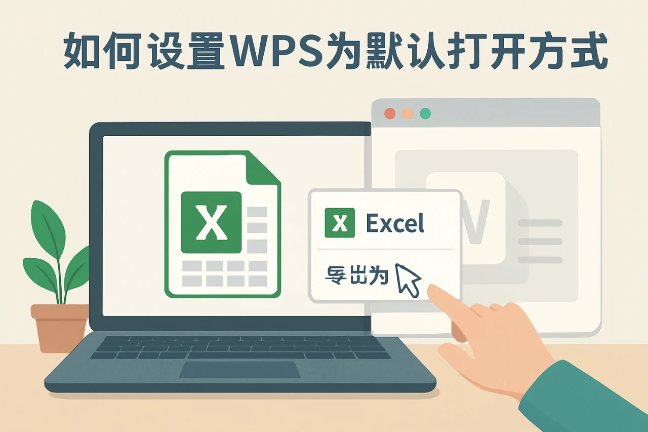 如何设置wps为默认打开方式